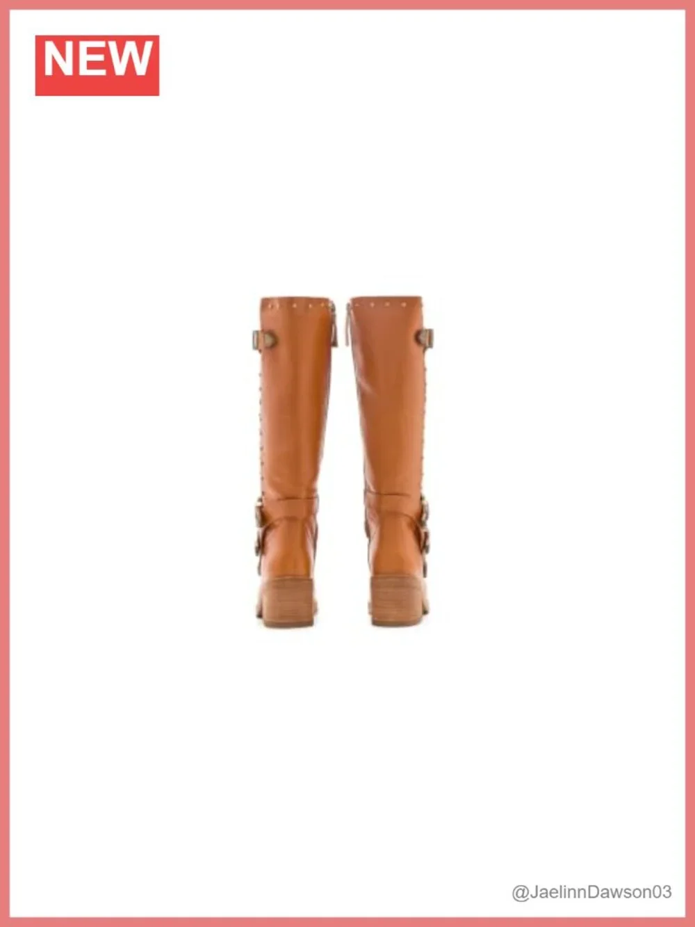 Dingo Women's Leather Round Toe Zippered Over The Knee Boots Mid Heel